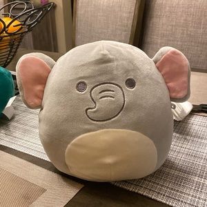 Rocking squishmallow elephant